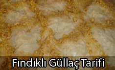 Fındıklı güllaç tarifi malzemeler, nasıl hazırlanır.